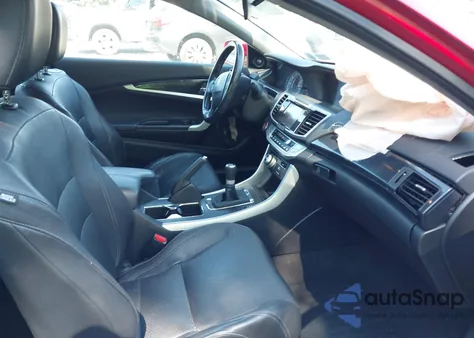 2014 Honda Accord Ex-L V-6 from USA, damaged, VIN 1HGCT2A87EA002416